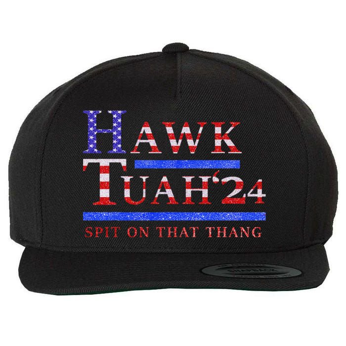 Hawk Tush Political Parody 2024 Wool Snapback Cap