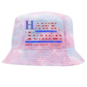 Hawk Tush Political Parody 2024 Tie-Dyed Bucket Hat