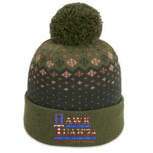 Hawk Tush Political Parody 2024 The Baniff Cuffed Pom Beanie