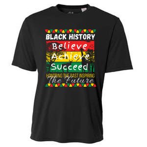 Honoring The Past Inspiring The Future Black History Month Cooling Performance Crew T-Shirt