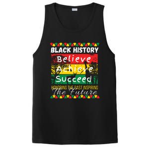 Honoring The Past Inspiring The Future Black History Month PosiCharge Competitor Tank