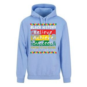 Honoring The Past Inspiring The Future Black History Month Unisex Surf Hoodie