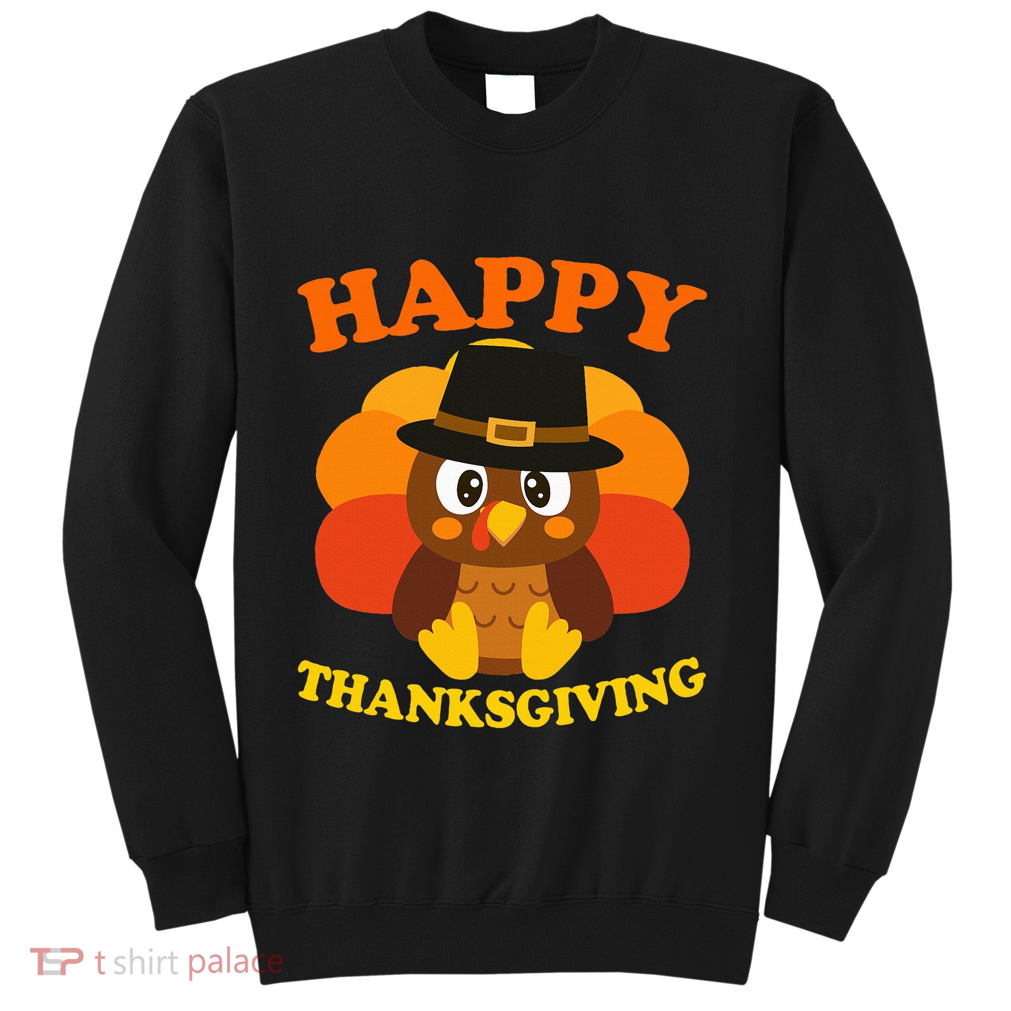 Happy Thanksgiving Pilgrim Turkey Sweatshirt