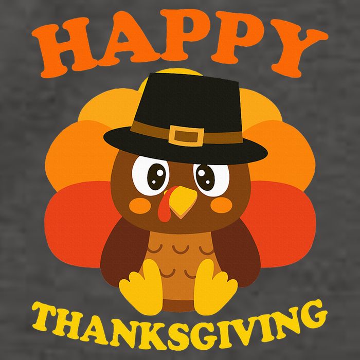 Happy Thanksgiving Pilgrim Turkey Vector Backpack