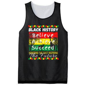 Honoring The Past Inspiring The Future Black History Month Mesh Reversible Basketball Jersey Tank