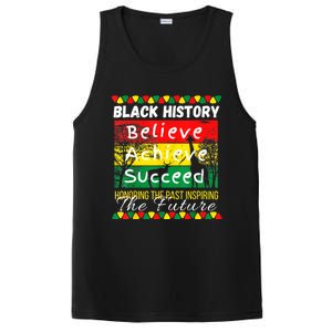 Honoring The Past Inspiring The Future Black History Month PosiCharge Competitor Tank