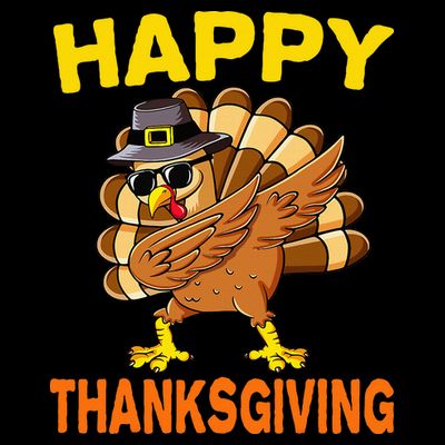 Happy Thanksgiving Pilgrim Turkey T-Shirt