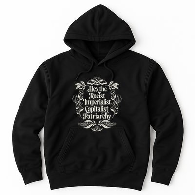 Hex The Patriarchy Feminist Halloween Leftist Witch Hoodie