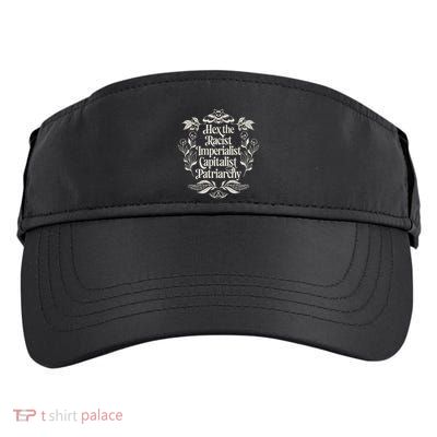 Hex The Patriarchy Feminist Halloween Leftist Witch Adult Drive Performance Visor