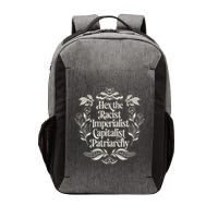 Hex The Patriarchy Feminist Halloween Leftist Witch Vector Backpack