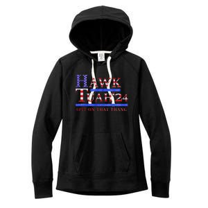 Hawk Tush Political Parody 2024 Women's Fleece Hoodie