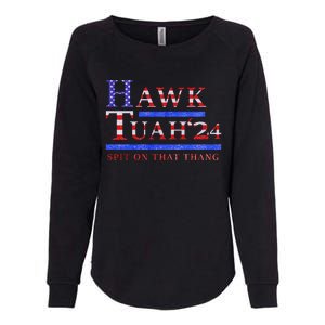 Hawk Tush Political Parody 2024 Womens California Wash Sweatshirt