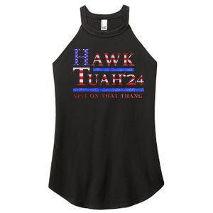 Hawk Tush Political Parody 2024 Women's Perfect Tri Rocker Tank