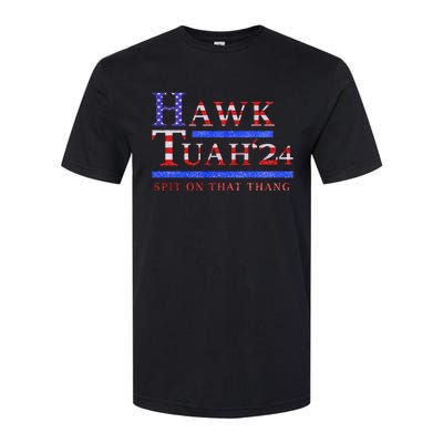 Hawk Tush Political Parody 2024 Softstyle CVC T-Shirt