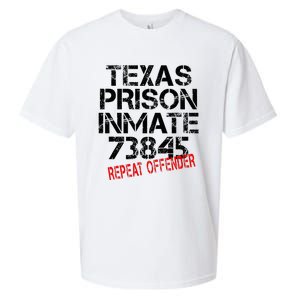 Halloween Texas Prisoner Party Costume Sueded Cloud Jersey T-Shirt