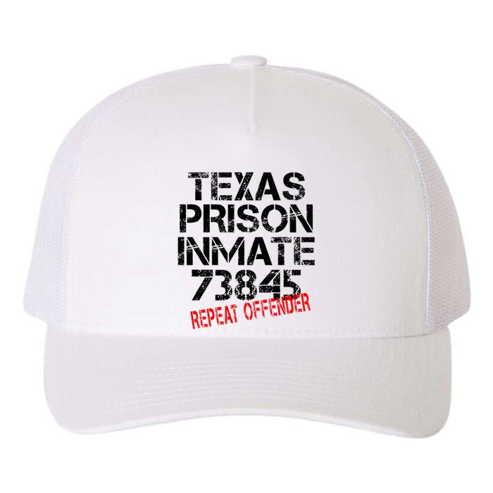 Halloween Texas Prisoner Party Costume Yupoong Adult 5-Panel Trucker Hat