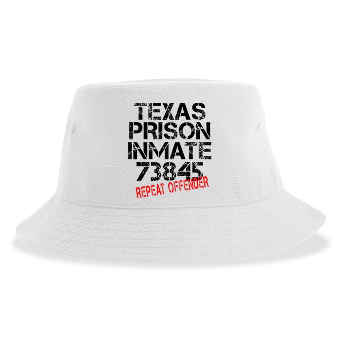 Halloween Texas Prisoner Party Costume Sustainable Bucket Hat