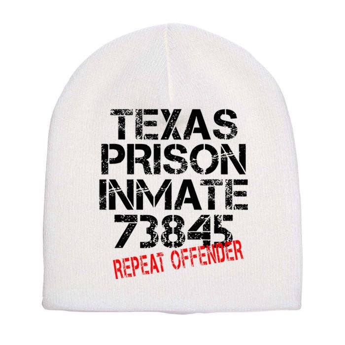 Halloween Texas Prisoner Party Costume Short Acrylic Beanie