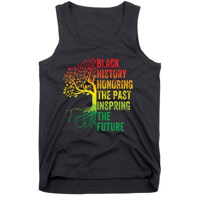 Honoring The Past Inspiring The Future Black History Month Tank Top