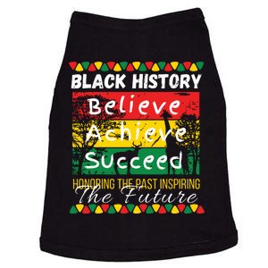 Honoring The Past Inspiring The Future Black History Month Doggie Tank