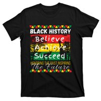 Honoring The Past Inspiring The Future Black History Month T-Shirt