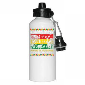 Honoring The Past Inspiring The Future Black History Month Aluminum Water Bottle