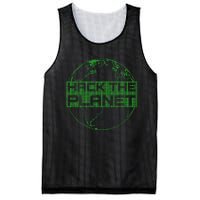 Hack The Planet Software Developer Green Design Mesh Reversible Basketball Jersey Tank