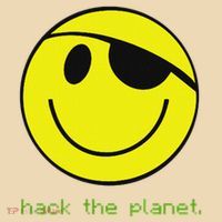 Hack The Planet Drawstring Bag