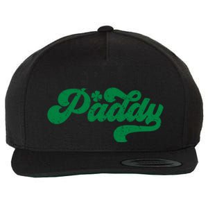 Here To Paddy Gift Funny Saint Patrick's Day Gift Wool Snapback Cap