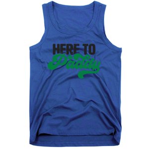 Here To Paddy Gift Funny Saint Patrick's Day Gift Tank Top