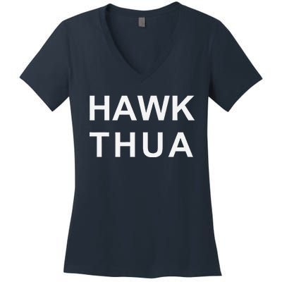 Hawk Thua Premium Women's V-Neck T-Shirt