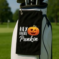 Hey There Punkin Golf Towel