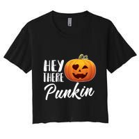 Hey There Punkin Women's Crop Top Tee