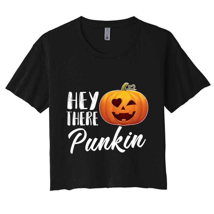 Hey There Punkin Women's Crop Top Tee