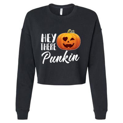 Hey There Punkin Cropped Pullover Crew