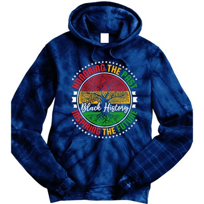 Honoring The Past Inspiring The Future Black History Month Tie Dye Hoodie