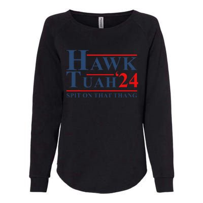 Hawk Tush Parody Funny Saying Womens California Wash Sweatshirt