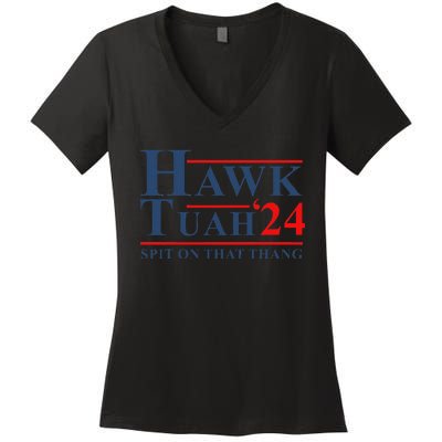 Hawk Tush Parody Funny Saying Women's V-Neck T-Shirt