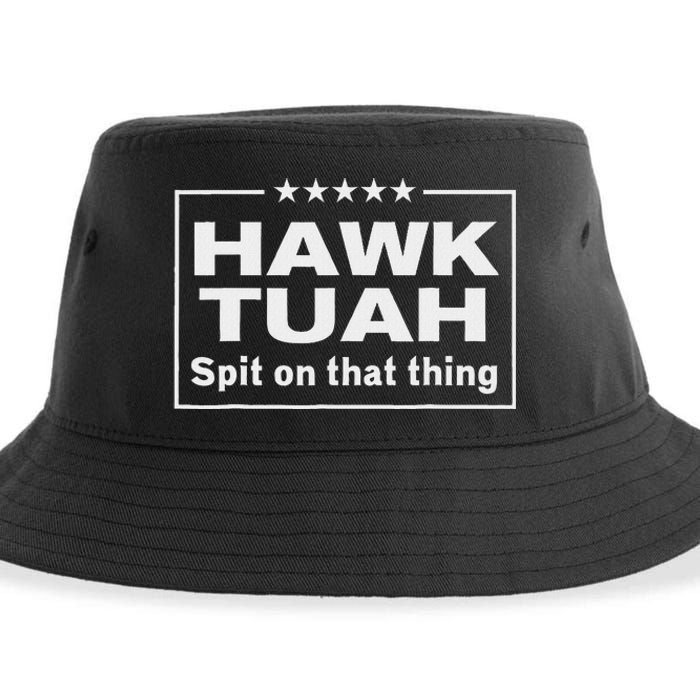 Hawk Tush Presidential Candidate Joke Sustainable Bucket Hat