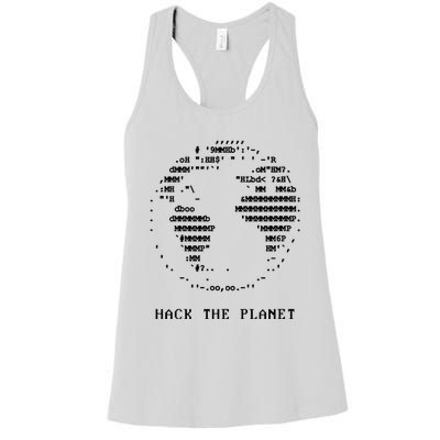 Hack The Planet! Women's Racerback Tank