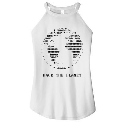 Hack The Planet! Women’s Perfect Tri Rocker Tank