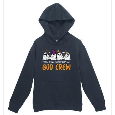 Halloween Team Paraprofessional Boo Crew Para Costume Women Gift Urban Pullover Hoodie