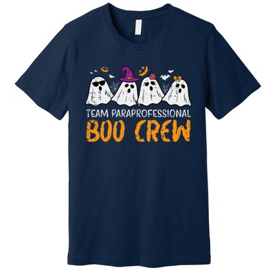 Halloween Team Paraprofessional Boo Crew Para Costume Women Gift Premium T-Shirt