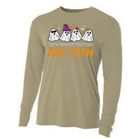 Halloween Team Paraprofessional Boo Crew Para Costume Women Gift Cooling Performance Long Sleeve Crew