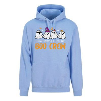 Halloween Team Paraprofessional Boo Crew Para Costume Women Gift Unisex Surf Hoodie