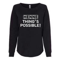 Henne Thing’s Possible Womens California Wash Sweatshirt