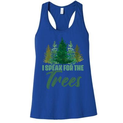 Hippie Tree Planting Earth Day Nature Lover Gift Women's Racerback Tank