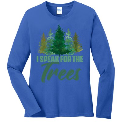 Hippie Tree Planting Earth Day Nature Lover Gift Ladies Long Sleeve Shirt