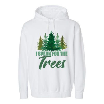 Hippie Tree Planting Earth Day Nature Lover Gift Garment-Dyed Fleece Hoodie