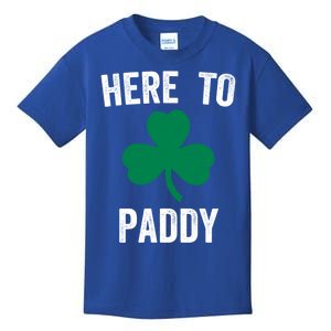 Here To Paddy Funny St Patrick's Party Ing Gift Kids T-Shirt